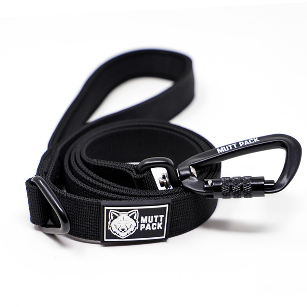 Premium Dog Leash - Black