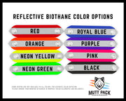 Reflective BioThane® Dog Collar