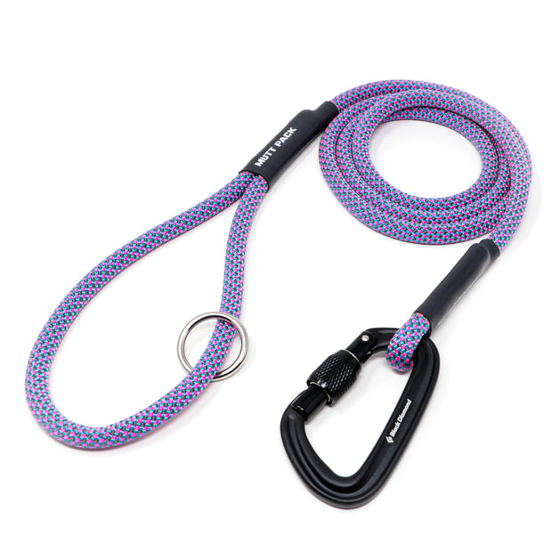 Rope Dog Leash with Carabiner by Mutt Pack