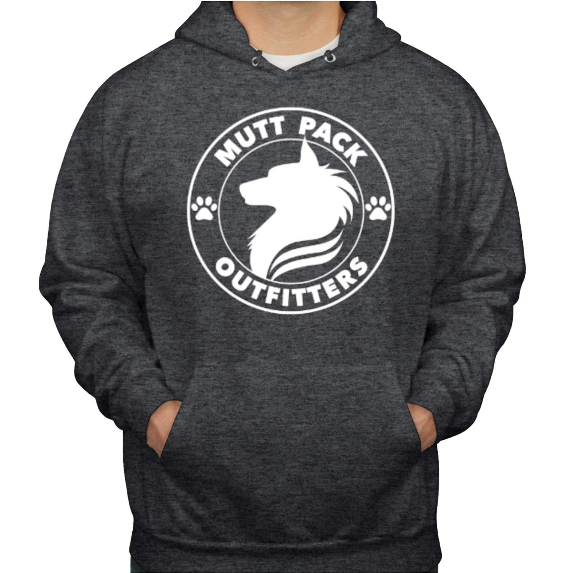 Mutt Pack Hoodie - Charcoal Attire - Mutt Pack Outfitters 