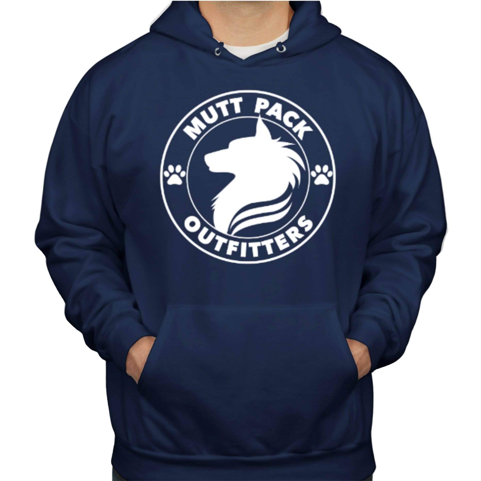 Mutt Pack Hoodie - Navy Attire - Mutt Pack Outfitters 