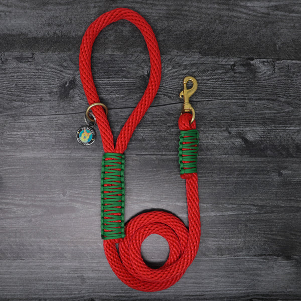 Holly Jolly Rope Leash